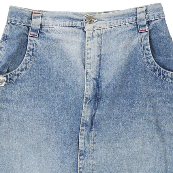 Vintage blue Krizia Denim Skirt - womens 29" waist