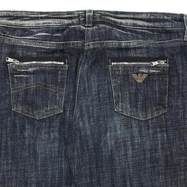 Vintage blue Emporio Armani Jeans - womens 33" waist