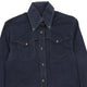 Vintage navy Dolce & Gabbana Denim Shirt - womens small