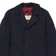 Vintage navy Aquascutum Trench Coat - mens x-large