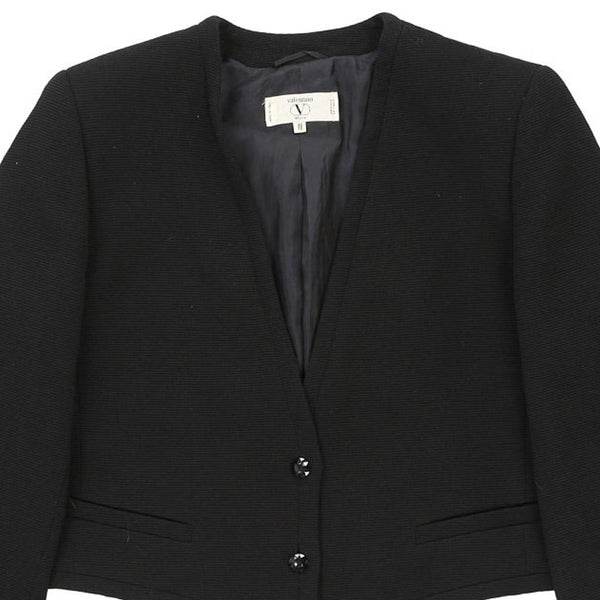 Vintage black Valentino Blazer - womens large