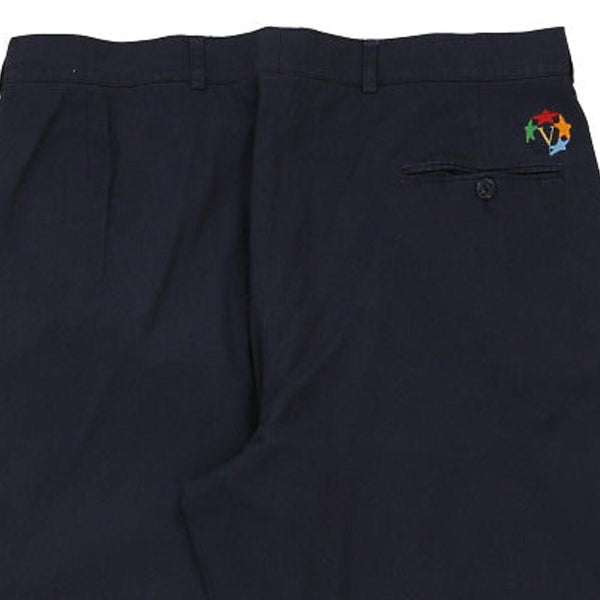 Vintage navy Valentino Trousers - mens 36" waist