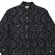 Vintage navy Fendi Patterned Shirt - womens small