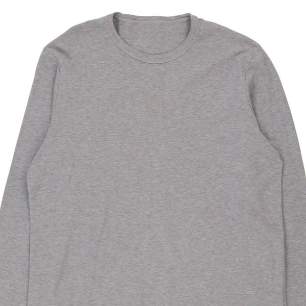 Vintage grey Prada Long Sleeve T-Shirt - mens xx-large