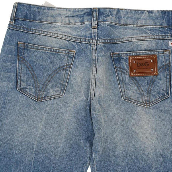 Vintage blue Dolce & Gabbana Denim Shorts - womens 32" waist