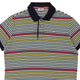 Vintage multicoloured Lacoste Polo Shirt - mens large