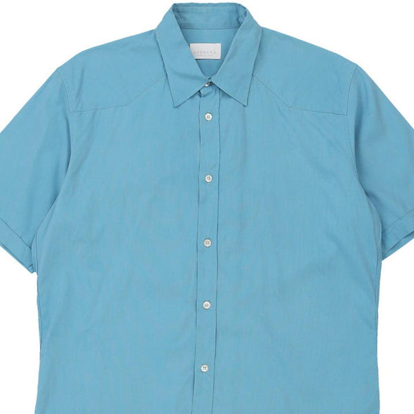 Vintage blue Iceberg Short Sleeve Shirt - mens x-large