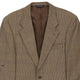 Vintage brown Burberry Blazer - mens x-large