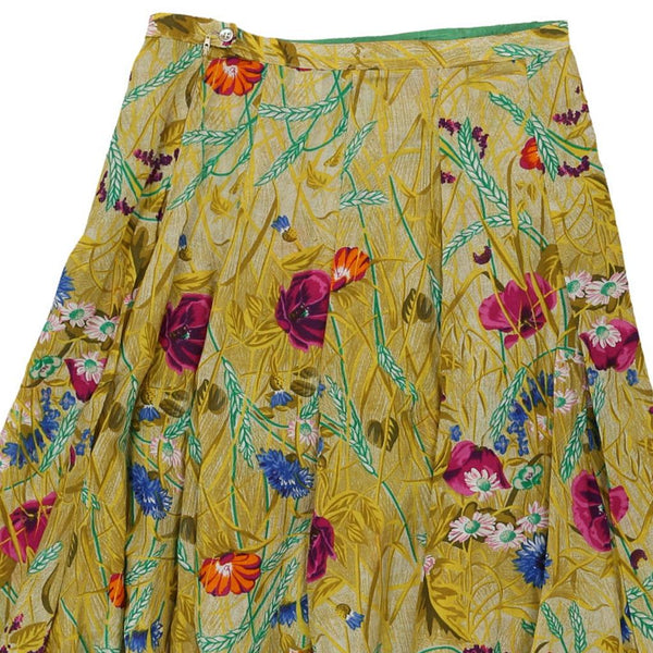 Vintage multicoloured Kenzo Midi Skirt - womens medium