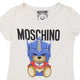 Vintage white Age 8-10 Moschino T-Shirt - boys small