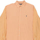 Vintage orange Ralph Lauren Shirt - mens large