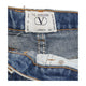 Vintageblue Valentino Denim Skirt - womens 30" waist