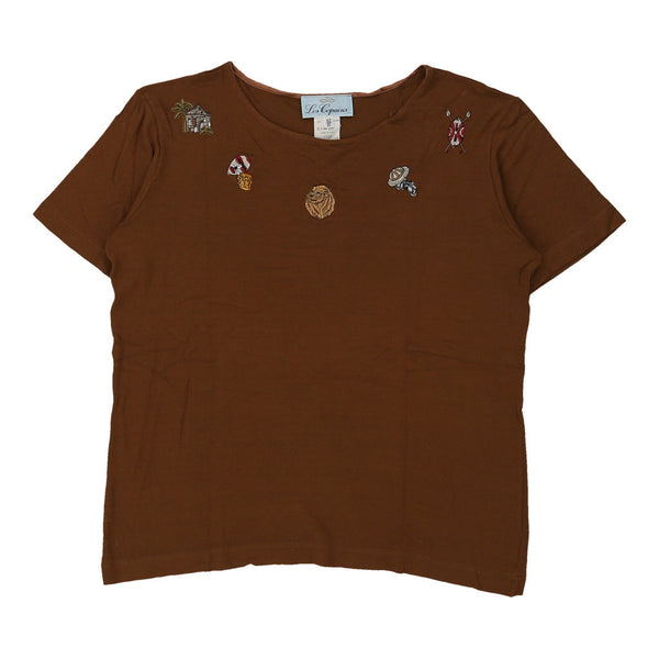 Vintagebrown Les Copains Top - womens medium