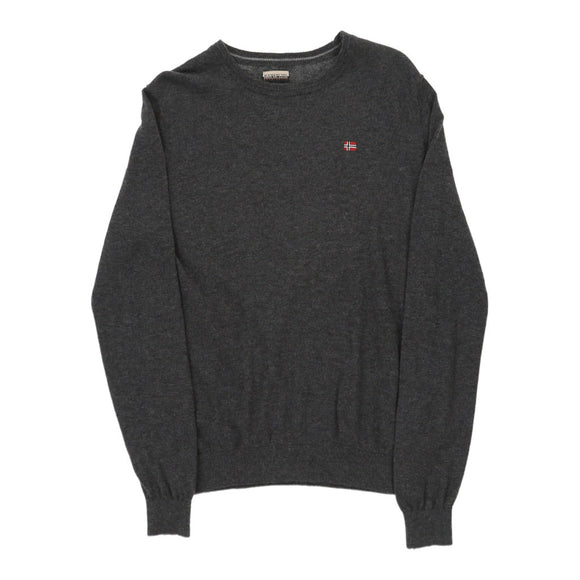 Vintagegrey Napapijri Jumper - mens small