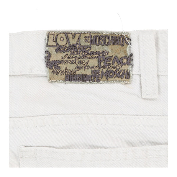 Vintagewhite Love Moschino Jeans - womens 29" waist