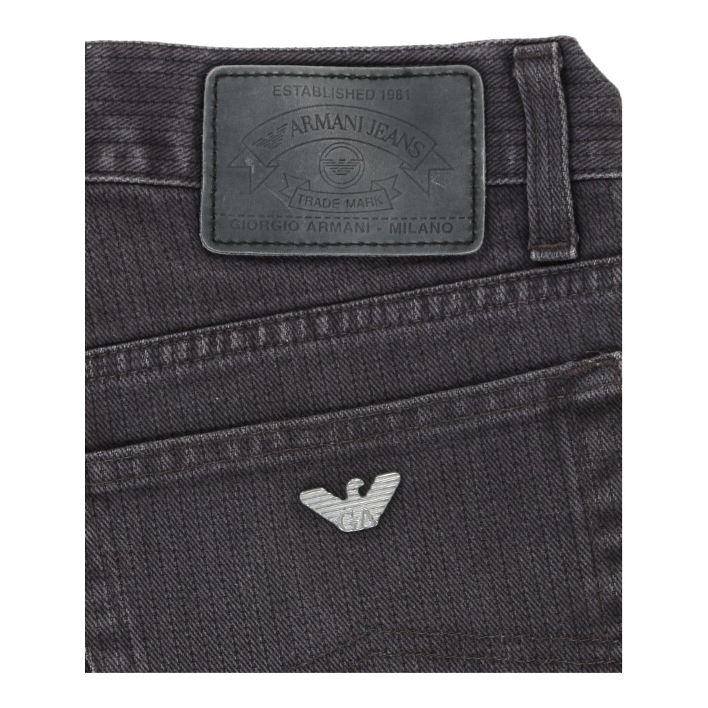 Armani jeans hotsell established 1981 trademark