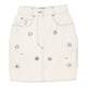 Vintagewhite Oaks By Ferre Denim Skirt - womens 24" waist